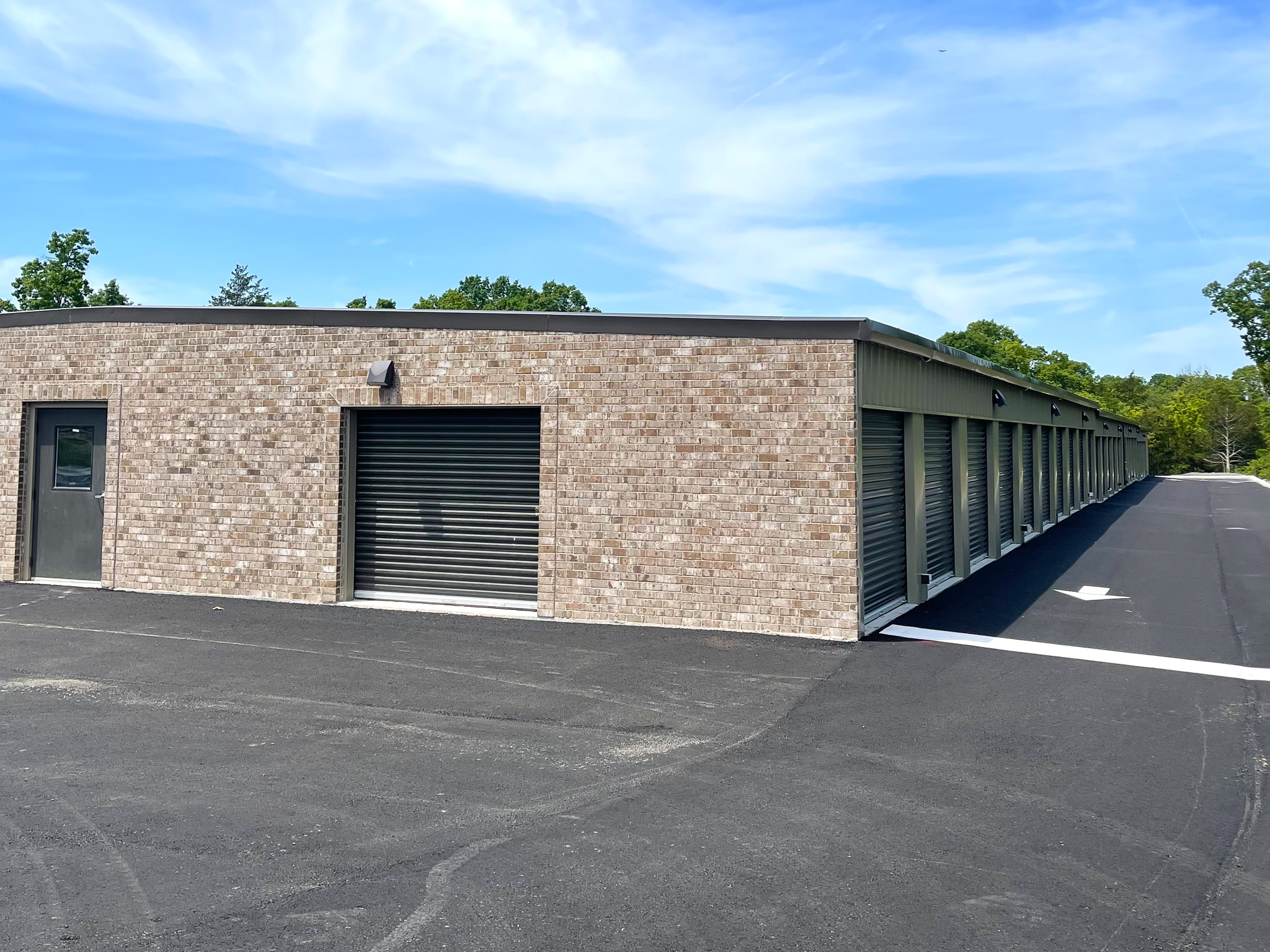 cedar-lock-storage-brick-front-drive-up-storage-units-lebanon-tn Brick-front drive-up storage units at Cedar Lock Storage in Lebanon, TN
